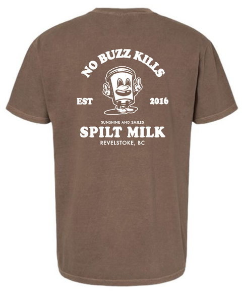 No Buzz Kills t-shirt (chocolate)