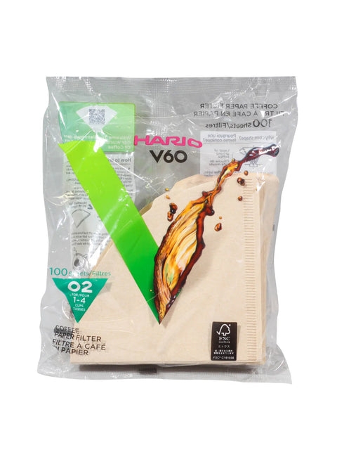 Hario V60-02 Filters - 100 Pack